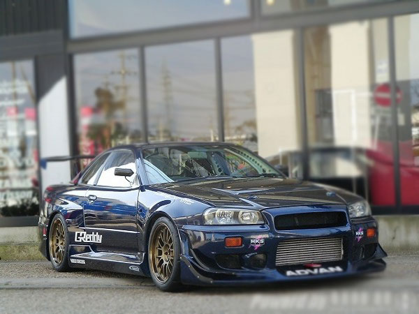 Nissan skyline gtr r34 chassis for sale #2